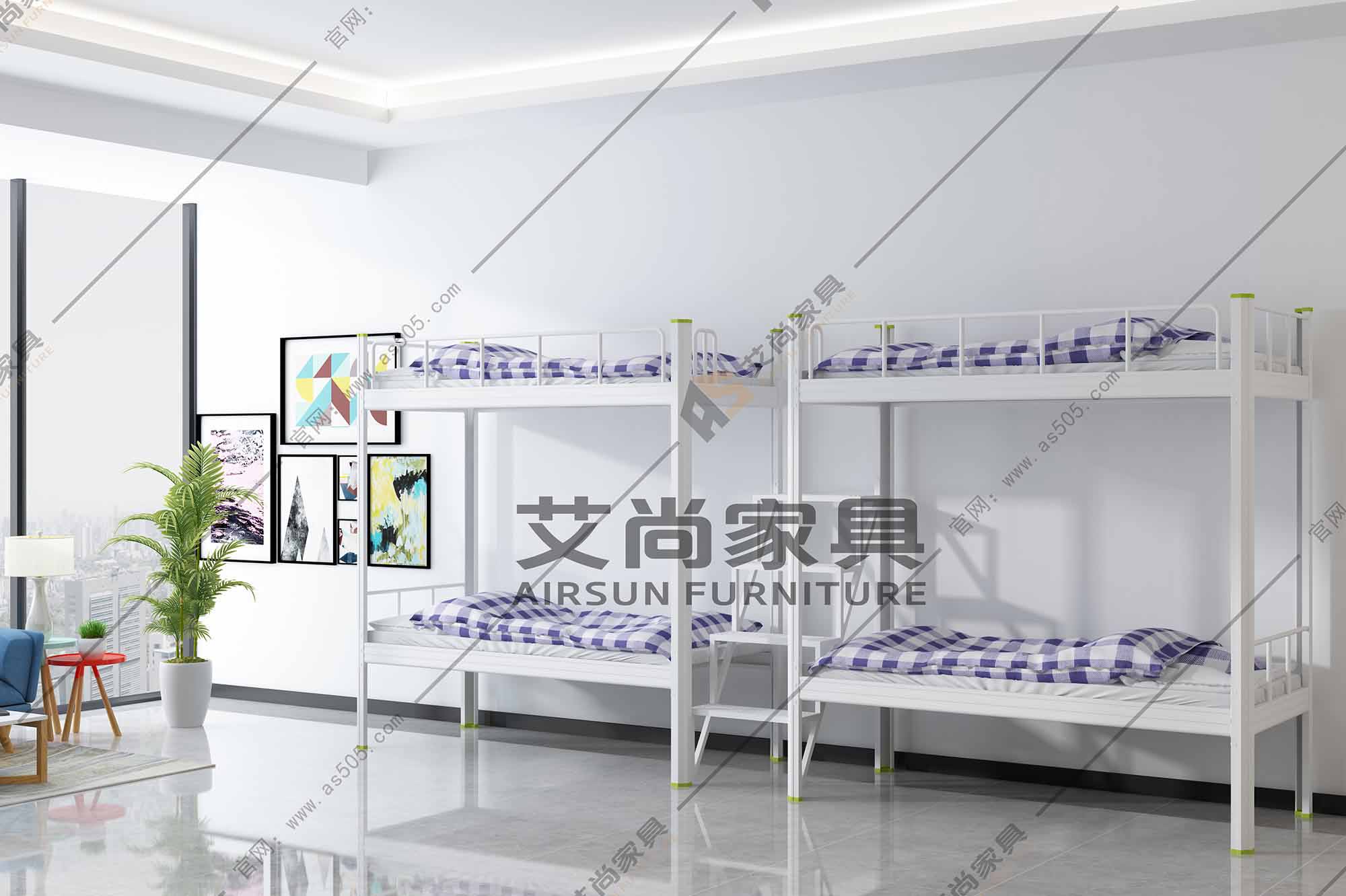 學(xué)生宿舍雙層鐵床 學(xué)生宿舍雙層鐵床